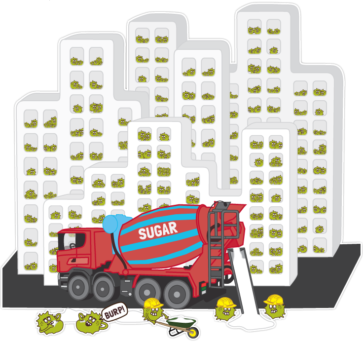 Plaque Bugs and the Sugar problem Plaque Bugs and the Sugar problem